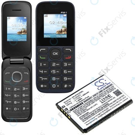 Batéria pre Alcatel OneTouch 1013, 1035D, 1046D, 400mAh, Li-Ion, 3.7V, TLi004FA, HQ