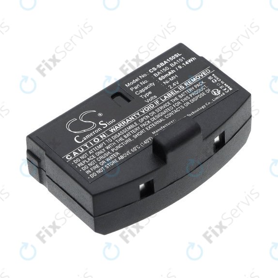 Batéria pre Sennheiser, 60mAh, Ni-MH, 2.4V, BA150, HQ