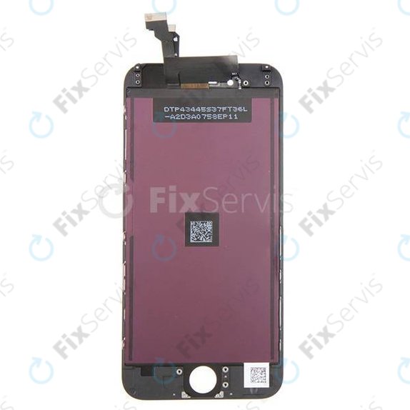 Displej pre iPhone 6, Black, Dotykové sklo s rámom