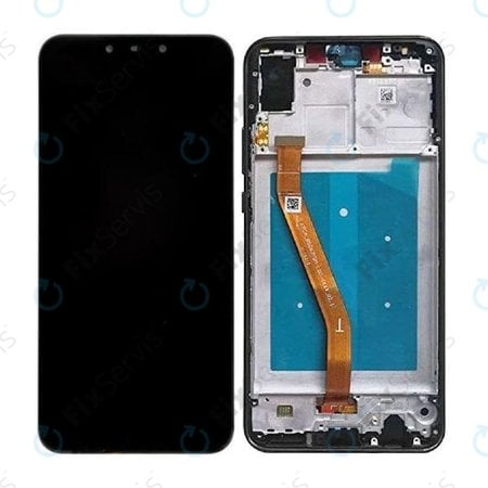 Huawei Nova 3 - LCD Displej + Dotykové Sklo + Rám (Black) TFT