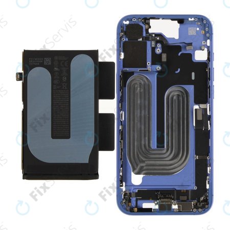 Stredný Rám s Batériou pre iPhone 16 Plus | Blue | ZD076-00687 | Genuine Apple