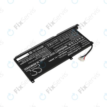 Batéria pre HP Pavilion Gaming 15,16, Spectre X360 15, 4500mAh, Li-Pol, 11.55V, 3ICP6/60/72, HQ