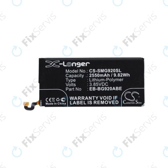 Samsung Galaxy S6 G920F - Batéria EB-BG920ABE 2500mAh HQ