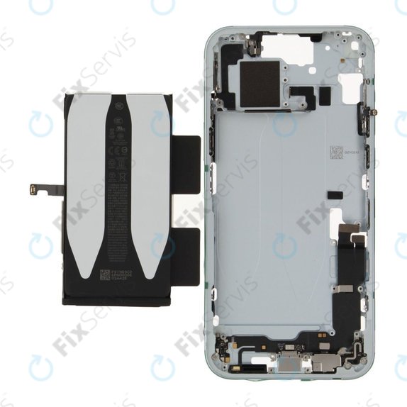 Stredný Rám s Batériou pre iPhone 15 Plus | Blue | ZD076-00677 | Genuine Apple
