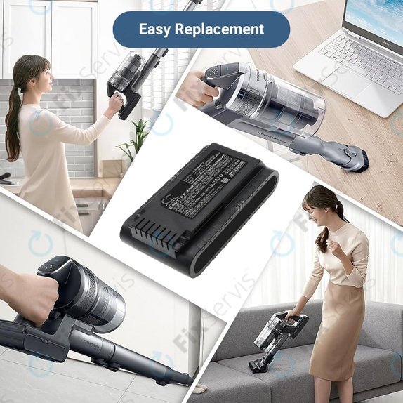 Samsung Jet 75, 75 Multi, 75 Premium, VS70, 90, VS9000 - Batéria VCA-SBT90, VCA-SBT90E, DJ96-00221A Li-Ion 21.6V 2000mAh HQ