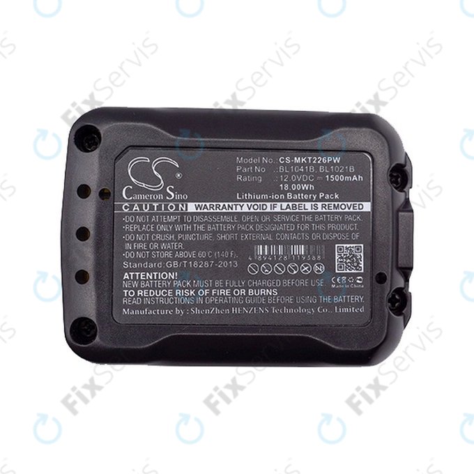 Makita CXT, C, D, F, H, J, P, R, S, T-series - Batéria BL10xx Li-Ion 1500mAh HQ