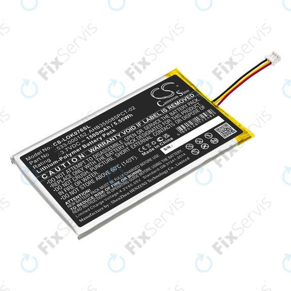 Batéria pre Logitech G913, G913 TKL, G915, G915TKL, 1500mAh, Li-Pol, 3.7V, 533-000152, HQ