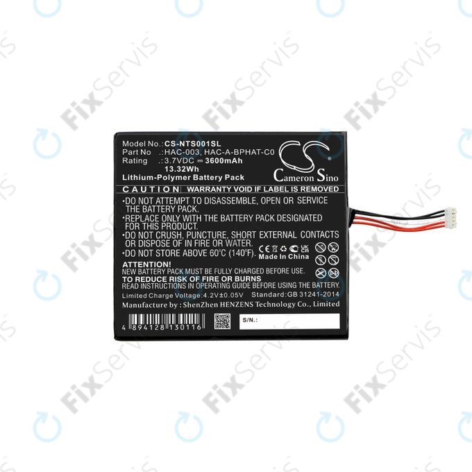 Nintendo Switch - Batéria HAC-003 3600mAh HQ