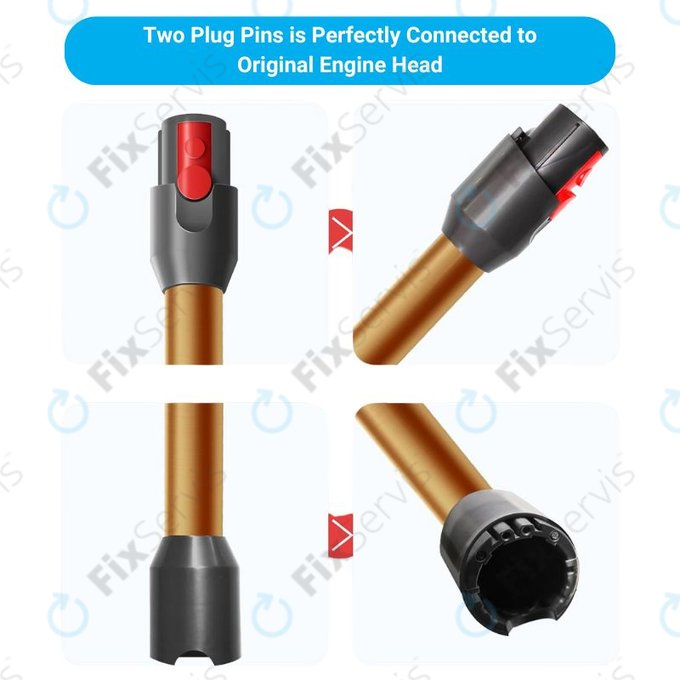 Dyson V12 - Sacia Tyč (Oranžová)