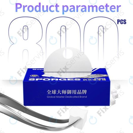 Mechanic NC800 - Multifunkčné nano čistiace hubky na klávesnice a základné dosky