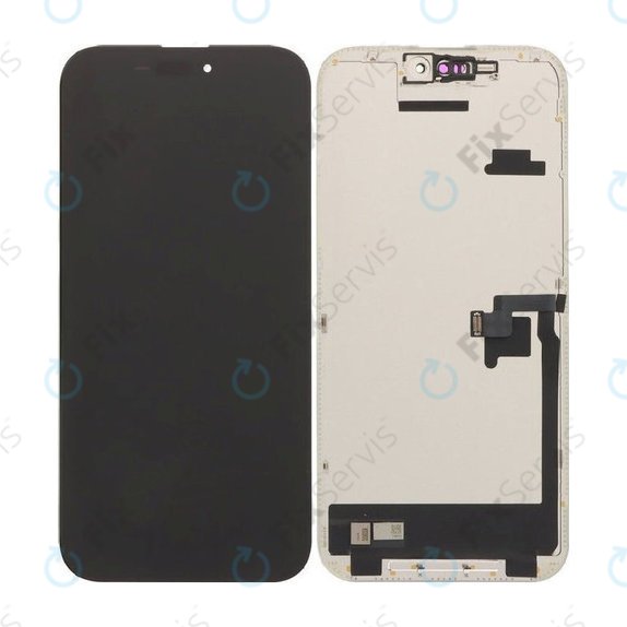 Displej Soft OLED 120Hz pre iPhone 16 Pro Max, Dotykové sklo s rámom, FixPremium PRO