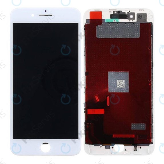 Apple iPhone 8 Plus - LCD Displej + Dotykové Sklo + Rám (White) TFT