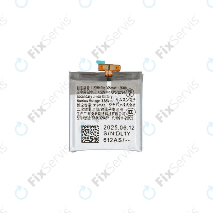Samsung Galaxy Watch 8 L320N, L325U - Batéria EB-BL325ABY 435mAh - GH43-05278A Genuine Service Pack