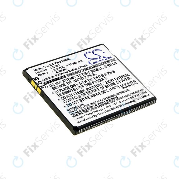 Batéria pre Pax myPOS D200, D200T, IS275, D200, 1800mAh, Li-Pol, 3.7V, IS057, HQ