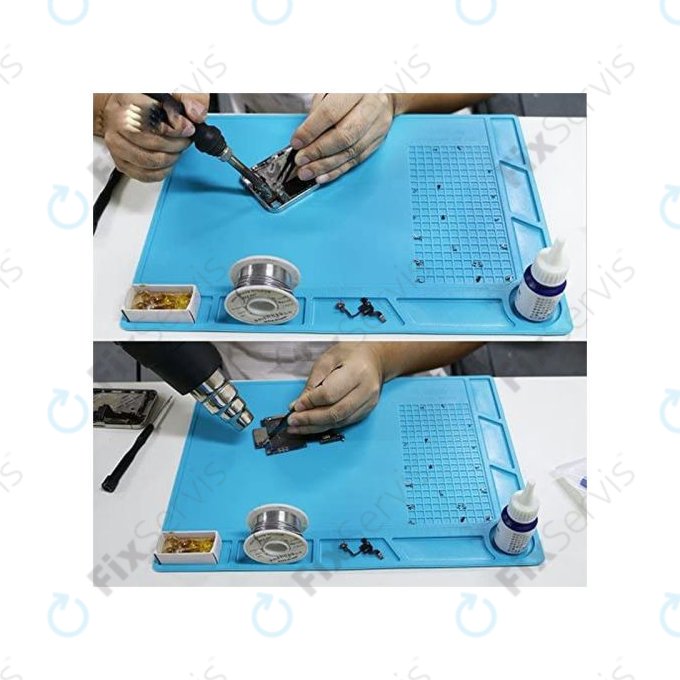 ESD Antistatická Teplovzdorná Silikónová Podložka - 35 x 25cm