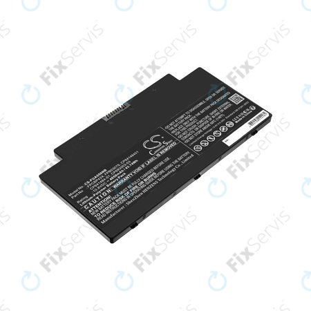 Batéria pre Fujitsu Lifebook AH77, A556, A3510, U536, 4050mAh, Li-Pol, 10.8V, CP641484-01, HQ