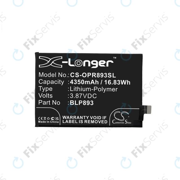 Realme GT 2 Pro 5G, GT Neo 2 5G - Batéria BLP887 2150mAh HQ
