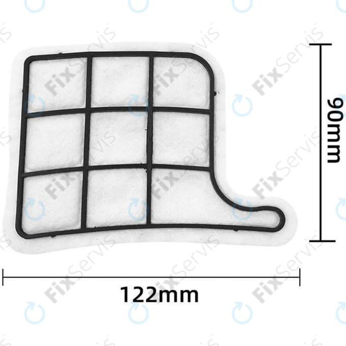Vorwerk Kobold VK135, VK136 - Predmotorový filter