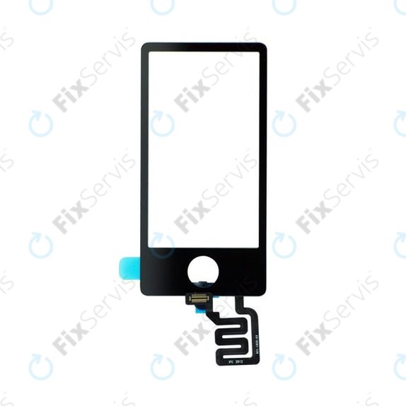 Dotykové sklo pre iPod Nano (7th Gen), Black