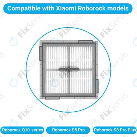 Xiaomi Roborock Q10-series, S8 Pro, S8 Pro Plus - HEPA filter