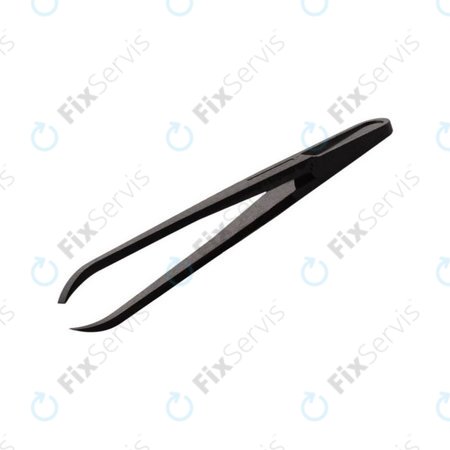 Plastová Antistatická Pinzeta s Tenkou Zakrivenou Špičkou