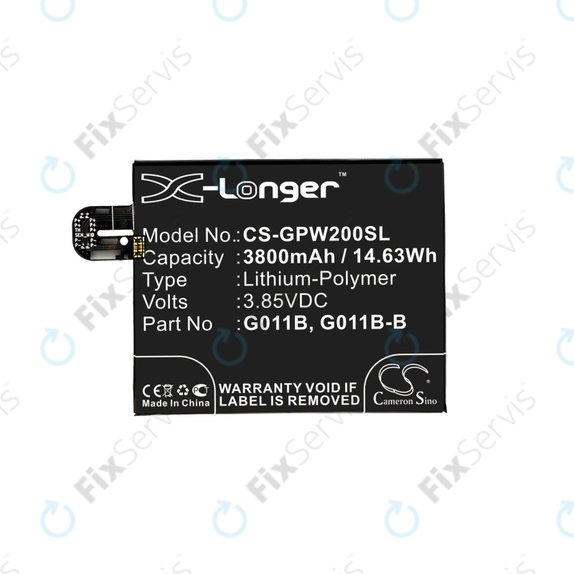 Google Pixel 2 XL G011C - Batéria G011B 3800mAh HQ