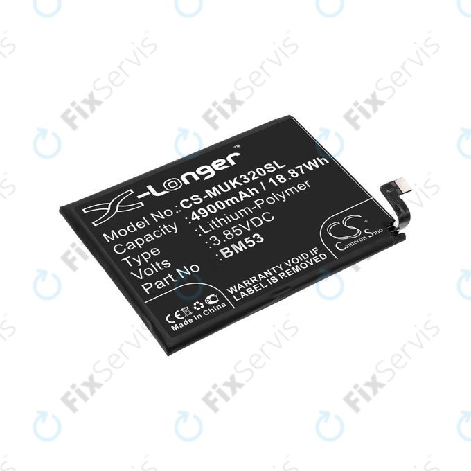 Xiaomi Mi 10T 5G, Mi 10T Pro 5G - Batéria BM53 4900mAh HQ