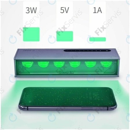 QianLi iSee 2 - Lampa na Detekciu Prachu, Prachový Skener