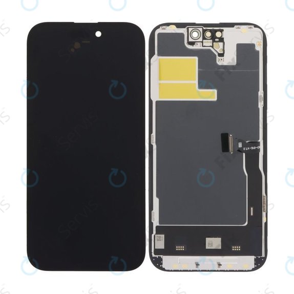 Displej Soft OLED pre iPhone 14 Pro, Dotykové sklo s rámom, DIAGNOSTIC
