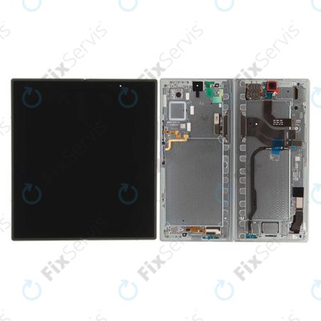 Samsung Galaxy Z Fold 7 F966B - LCD Displej + Dotykové Sklo + Rám (Mint) - GH82-37548D Genuine Service Pack