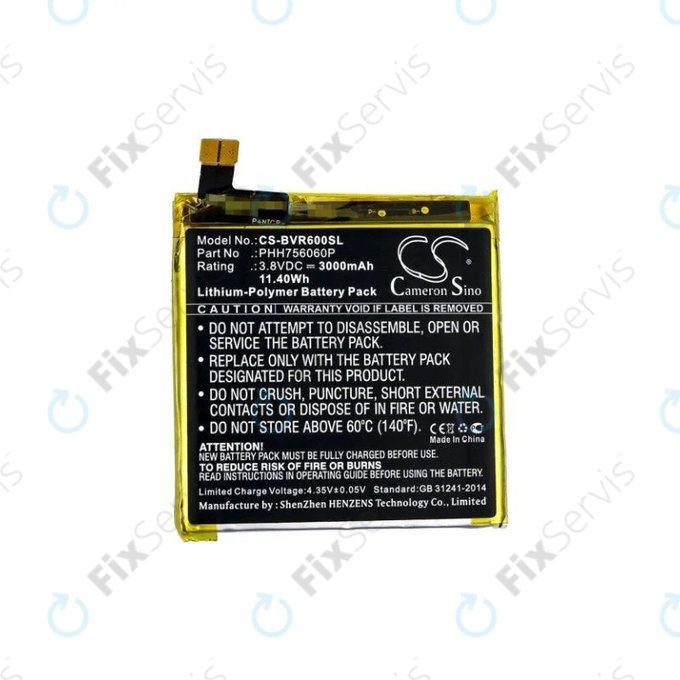 iGet Blackview BV6000 - Batéria PHH756060P 3000mAh HQ