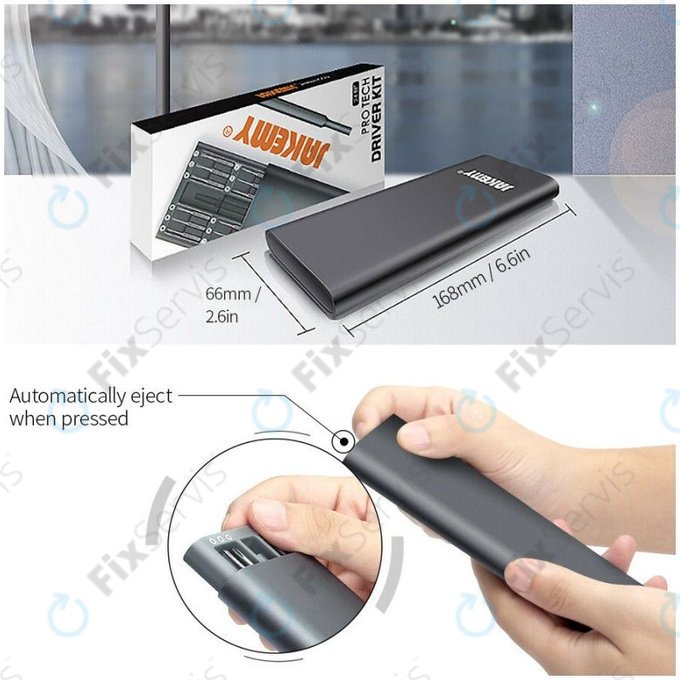 Jakemy JM-8168 - Sada Servisného Náradia pre Servis Elektroniky 24v1