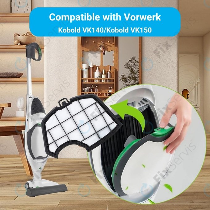 Vorwerk Kobold VK140, VK150 - Prachový Filter FP140