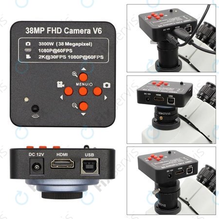 Mikroskop FX179 - 38MP Kamera, HDMI