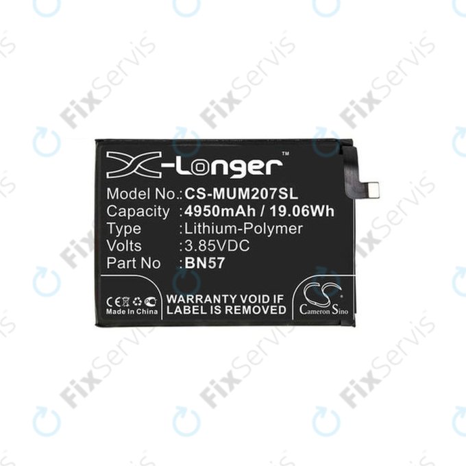 Xiaomi Poco X3 NFC, X3 Pro - Batéria BN57 4950mAh HQ