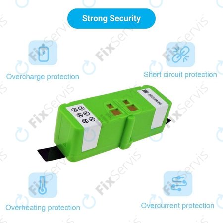 iRobot Roomba 600, 800, 900-series - Batéria 4502233, 4374392, 2130LI Li-Ion 14.4V 5200mAh HQ