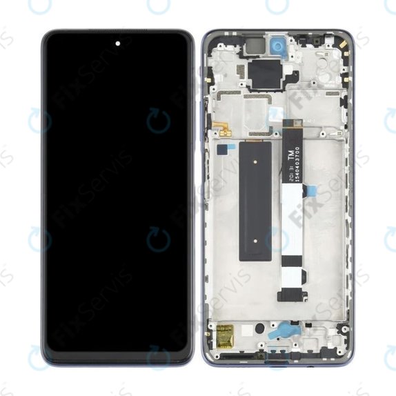Xiaomi Mi 10T Lite 5G - LCD Displej + Dotykové Sklo + Rám (Pearl Gray) TFT