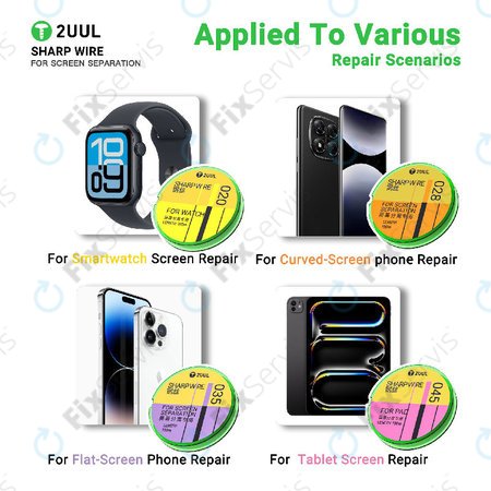 Drôt na separovanie LCD displejov, 2UUL GS-035, 0.035mm x 100m