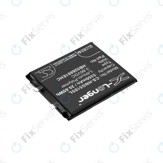 Batéria pre Honor Magic 5 Pro, 5350mAh, Li-Pol, 3.86V, HB526881EHC, HQ