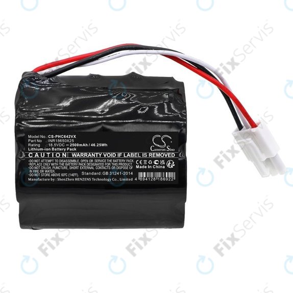 Philips PowerPro Aqua - Batéria INR18650X25 Li-Ion 18.5V 2500mAh HQ