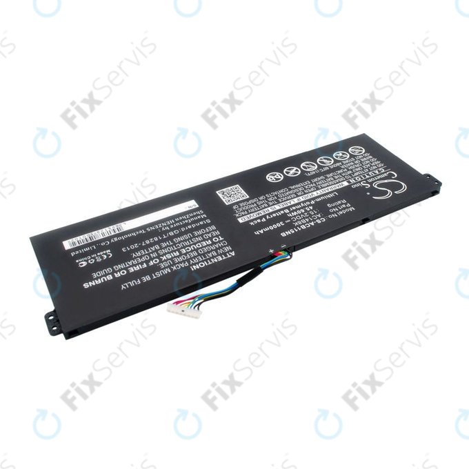 Batéria pre Acer Aspire 5, 7 E5, V3, Chromebook 11, 13, 15, 3000mAh, Li-Pol, 15.2V, AC14B18K, HQ