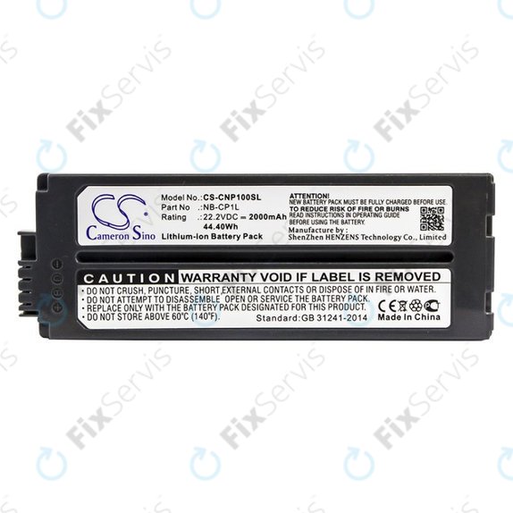 Batéria pre Canon Selphy CP, 2000mAh, Li-Ion, 22.2V, NB-CP1L, HQ