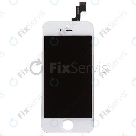 Apple iPhone 5S, SE - LCD Displej + Dotykové Sklo + Rám (White) TFT