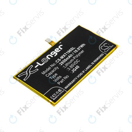 Batéria pre Motorola Moto G7 Plus, G7 Plus DS, 2850mAh, Li-Pol, 3.85V, JG40, HQ