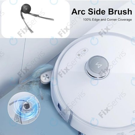 Xiaomi Roborock Qrevo Curv, Qrevo Edge, Saros 10, Saros 10R, QV 35A - Bočná kefa