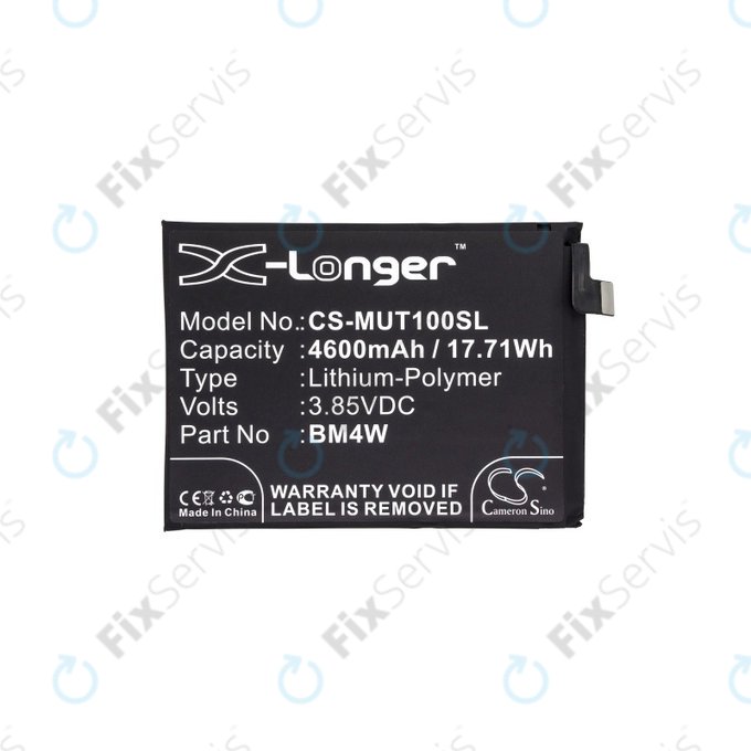 Xiaomi Mi 10T Lite 5G, Redmi Note 9 Pro 5G - Batéria BM4W 4600mAh HQ