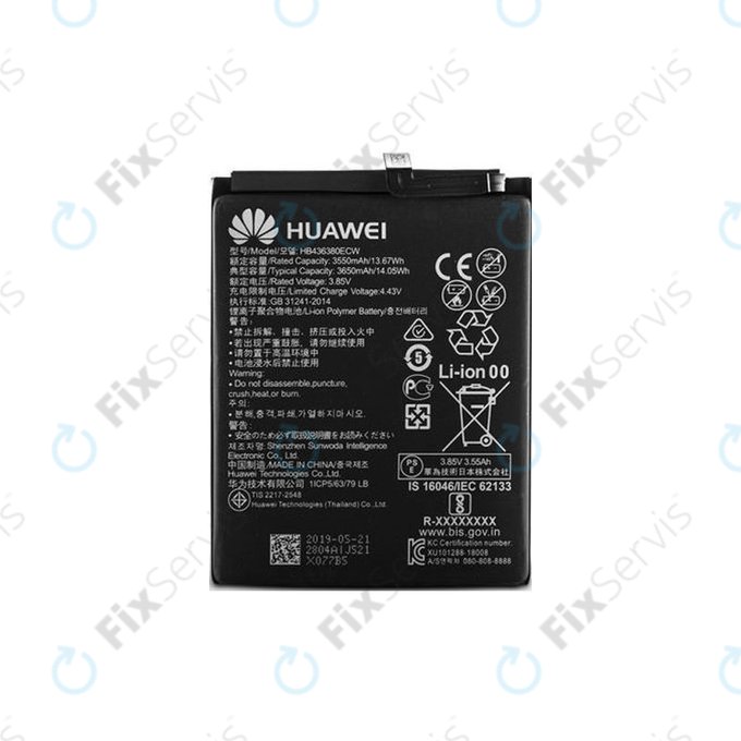 Huawei P30 - Batéria HB436380ECW 3650mAh - 24022804 Genuine Service Pack