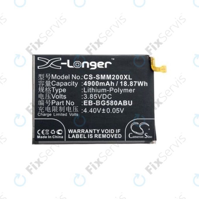 Samsung Galaxy M20 M205F - Batéria EB-BG580ABU 4900mAh HQ