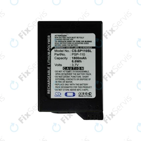 Sony Playstation Portable 1000 - Batéria PSP-110 1800mAh HQ