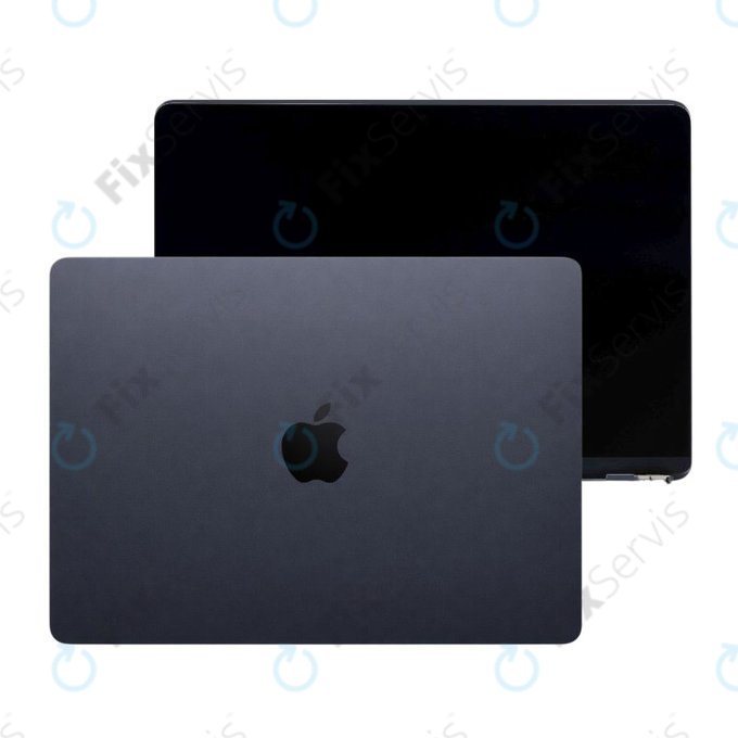 LCD displej pre MacBook Air 13", A3240 (2025), s predným sklom a krytom, Midnight, 661-50105, Genuine Apple